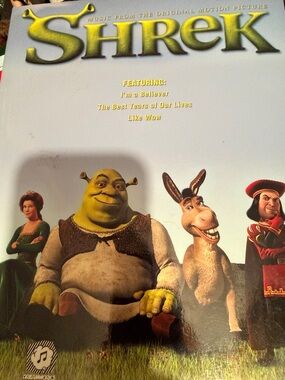 Shrek Themed Green Hardcover Notebook by